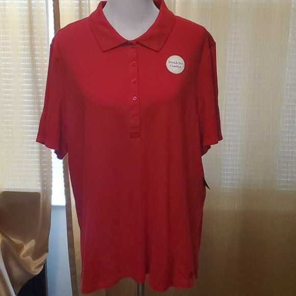 Faded Glory Tops - NWT-Short Sleeve Polo- 2x (18w-20w)